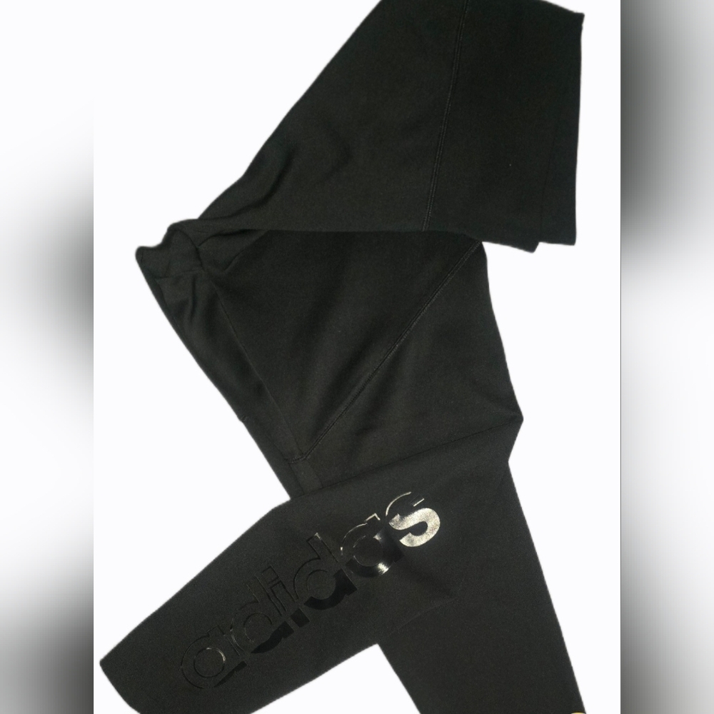 Women's Adidas Leggings , Climalite Black Activewear Size L